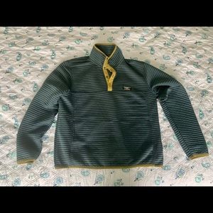Men’s LL Bean lightweight quarter button pullover